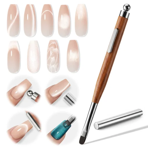3-in-1 Cat Eye Nail Art Tool