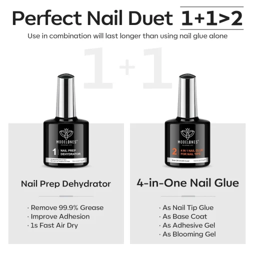 Semi-Matte Coffin Nail Art Tools Kit - Image 4