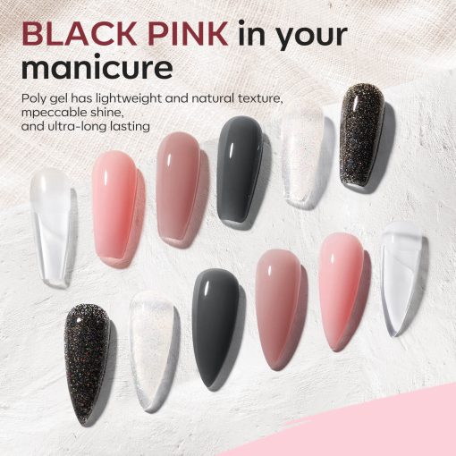 Nude Clear Black Pink - Image 5