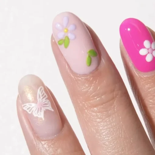 Vibrant Bloom Sticker Set - Image 3