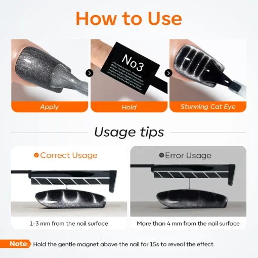15pcs Cat Eye Magnet Set - Image 8
