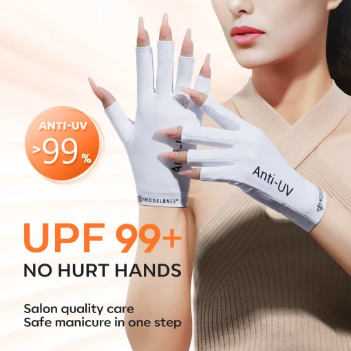 Anti-UV light Nail Glove - Image 2