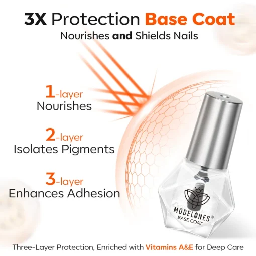 Nail Polish Top & Base Coat Set - Image 3