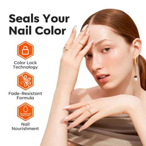 Nail Polish Top & Base Coat 3 in 1 - Image 3