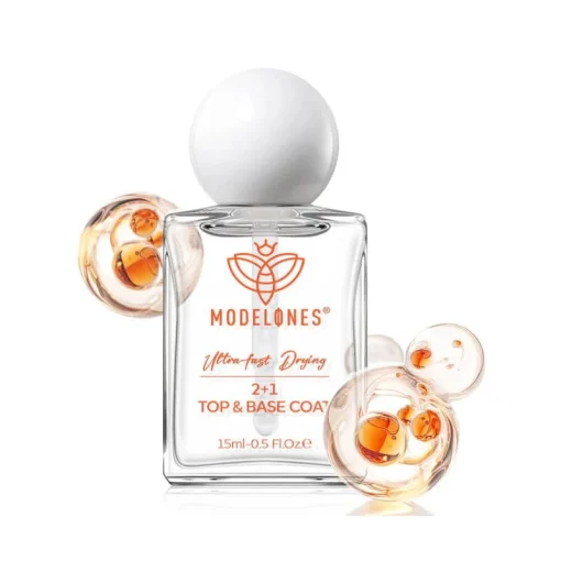 Nail Polish Top & Base Coat 3 in 1