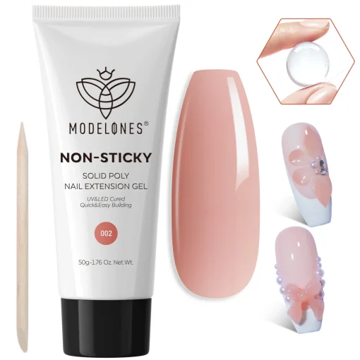 Non-sticky Solid Extension Gel