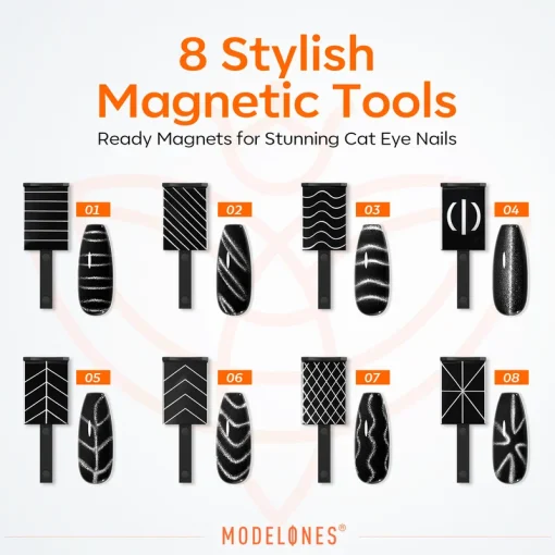 15pcs Cat Eye Magnet Set - Image 6