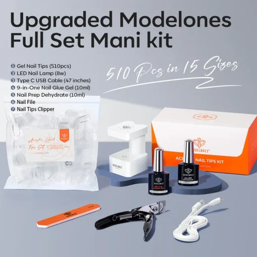 Medium Coffin Nail Tips Kit - Image 5