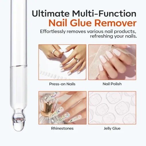 Nail Glue Remover with Nail Prep & Nail Primer Set - Image 5