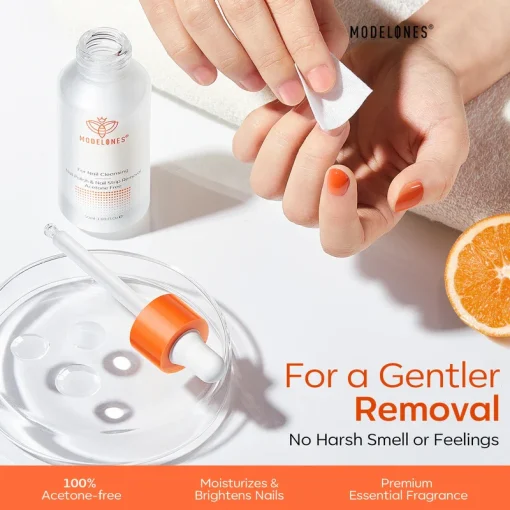 Acetone-Free Nail Polish and Nail Strip Remover - Image 8