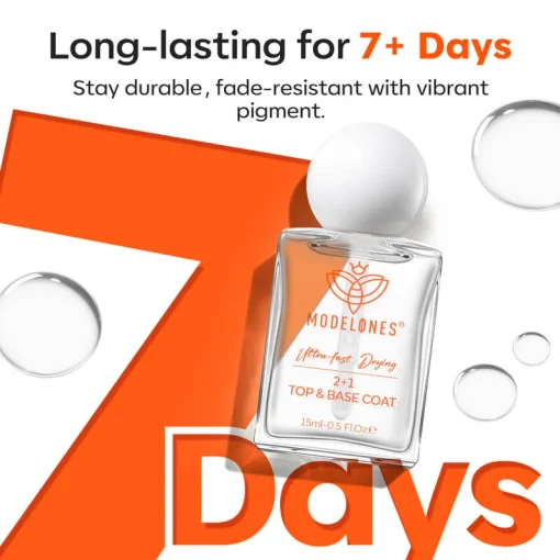 Nail Polish Top & Base Coat 3 in 1 - Image 6