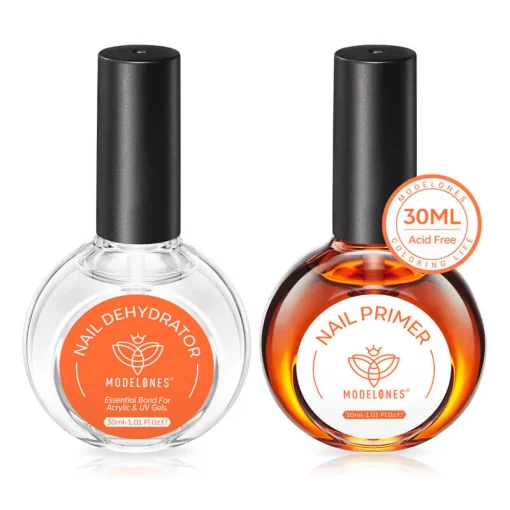 Hema-Free Upgarded Nail Primer & Prep Dehydrator Set 30ml