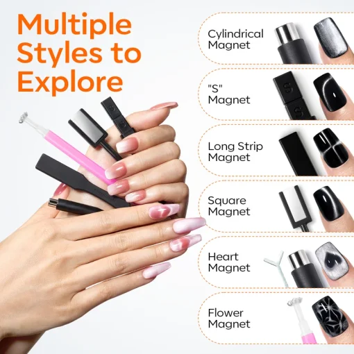 15pcs Cat Eye Magnet Set - Image 5