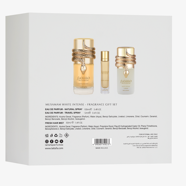 Musamam White Intense 3pcs Gift Set - Image 3